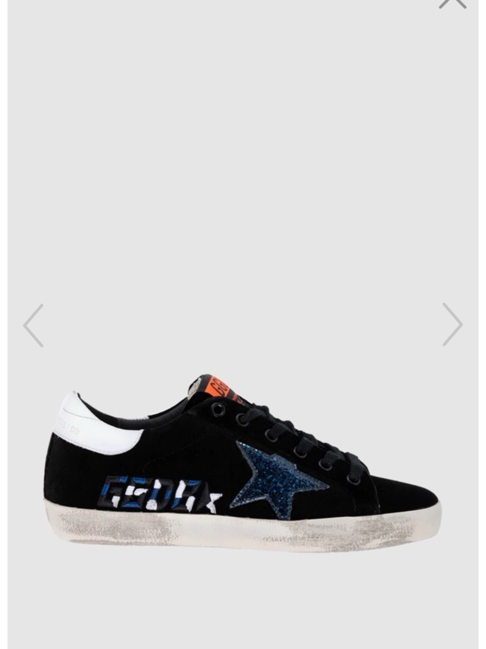 Golden Goose Superstar Black Suede Sneakers - Picture 2 of 10